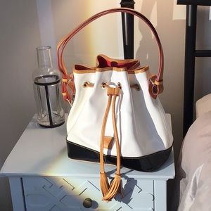 Dooney & Burke Draw String Bucket Bag